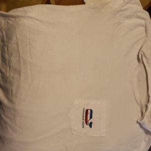 A white vineyard  vines shirt